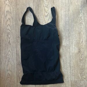 Black Maternity Tank Top